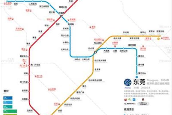 東莞地鐵路線