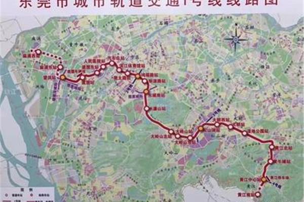 東莞地鐵路線