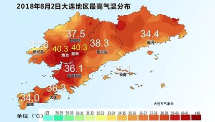 大連今天氣溫