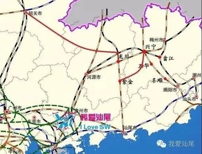梅州到漳州高鐵