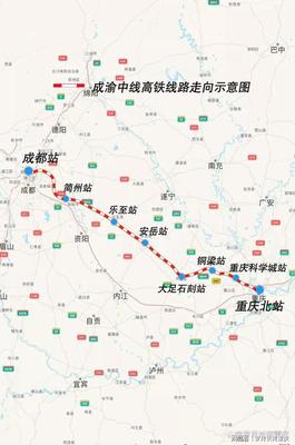 成都到璧山的高鐵