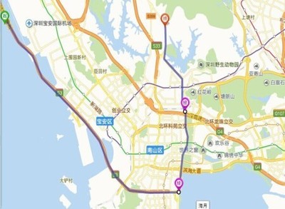 福田口岸到香港