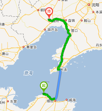 威海到沈陽(yáng)多少公里