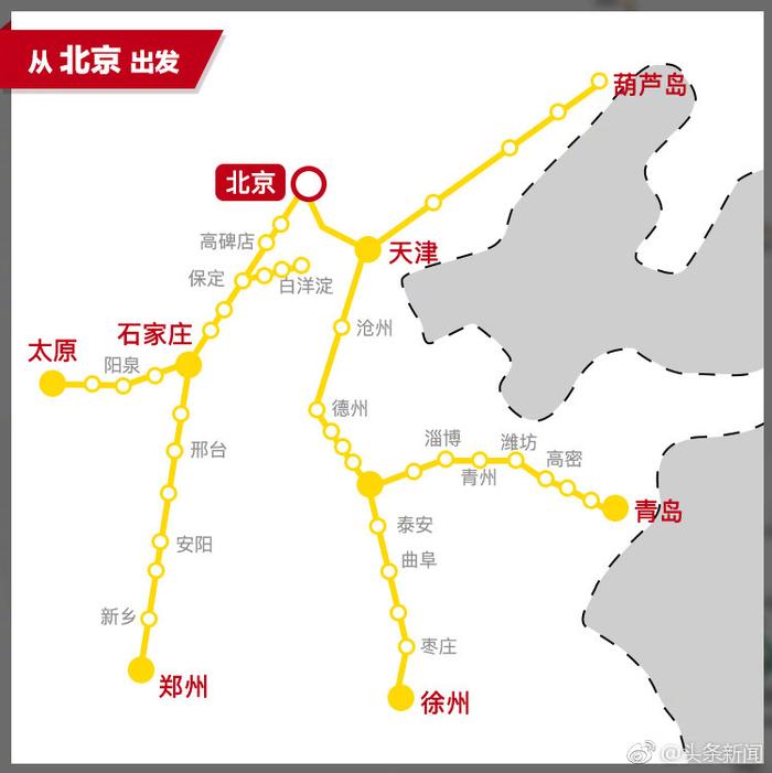 滄州到淄博高鐵