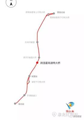 上海到淮北高鐵