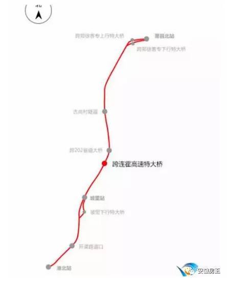 上海到淮北高鐵